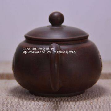 Pig Tea Pots Qinzhou Nixing Clay Handmade Teapot For Usage Zisha Tea Pot photo-3