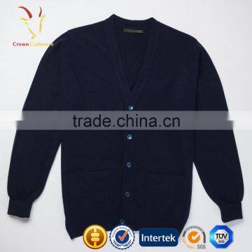 V Neck Knitted Men Cardigan Sweaters photo-4