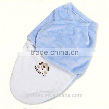 Trade Assurance Embroidered Combed Cotton Baby Swaddle Wrap/wholesale Organic Swaddle Blanket photo-2