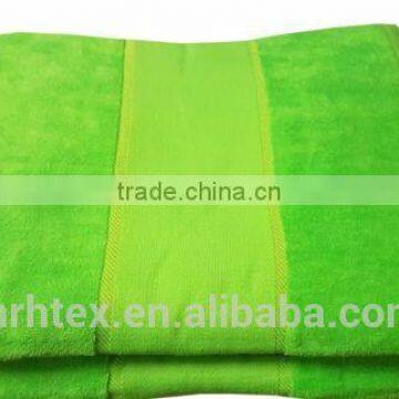 Customize Logo 100% Thin Cotton Velour Bath Towels photo-3