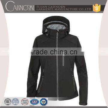 Breathable the Pattern of Man Jacket With the Adjustable Hood