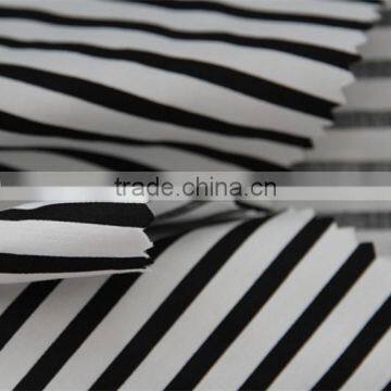 Sale High Quality Woven Stripe Satin Finished Fabric photo-2