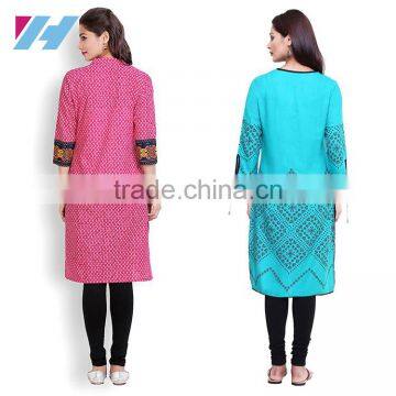 Ladies Apparel Wholesale Long Kurta Designs For Women photo-2