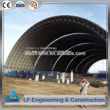 Easy Installation Steel Space Frame Coal Storage Shed photo-2