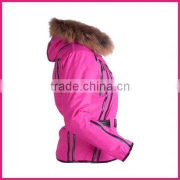 2017 Factory OEM Custom Outdoor Women Snow Jacket photo-3