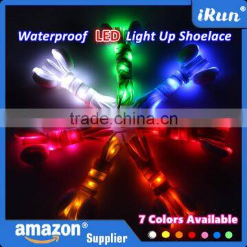 Christmas Night Crazy Shoe Laces Flashing Led Shoelaces Light Up Shoelace Glow In The Dark - Top Quality LED White Shoelaces photo-4