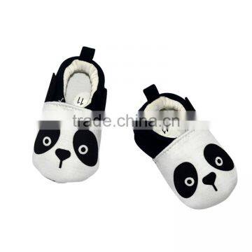 Cute Panda Face Printed Baby Booties