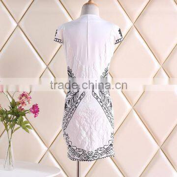 Women Polyester Sexy Package Hip Dresses photo-4