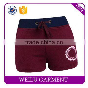 Ladies Fancy Custom Logo Sport Shorts Women Wholesale Athletic Shorts