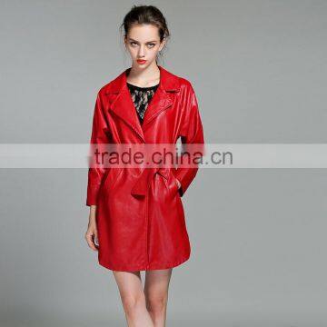 New Style Women Leather Jacket/women Jacket photo-2