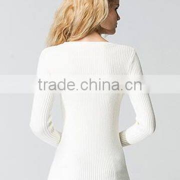 2017 Fashion Stylish Womens Sexy Tight Knitted Pullover Turkish Sweaters for Wholesale photo-4