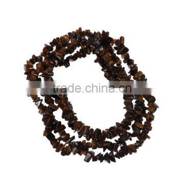 Tiger's Eyes Gemstone Loose Beads Irregular Coffee photo-3