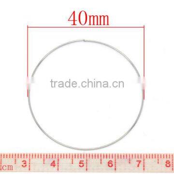 Wholesale Jewelry 40mm Dia. 0.6mm Thick Loops Memory Beading Wire photo-3