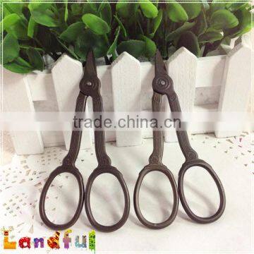 Wholesales Vintage Style Lace Embroidery Scissors Bronze Sewing Scissors photo-4