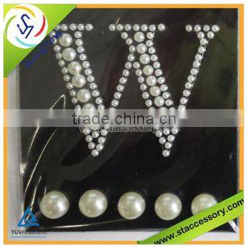 wholesale new product half pearl sticker pearl white sticker