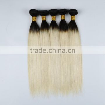 Alibaba hot sale 7A grade 8-30inch 1B/613 two tone braiding hair