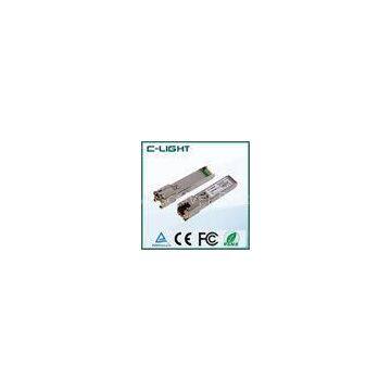 100m RJ45 SFP Transceiver Module , Copper Cisco Optical Transceiver