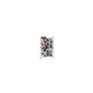 Durable Wire Floor Shoe Display Racks Hotel Furniture