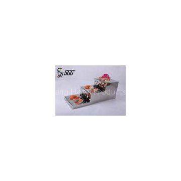 Stairs Shape Tiered Buffet Stand with Hand Hammer Point for Celebration / Party