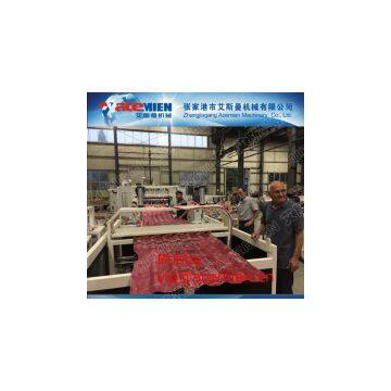 Replace metal sheet-Glazed Tile Roof Roll Forming Machine for Customized Plastic Colorful roof tile