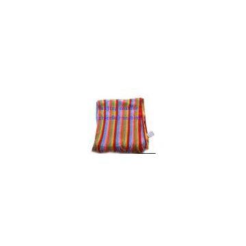 Sell 100% Cotton Warp Knitted Stripe Blanket