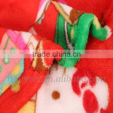 Warm Coral Fleece Flannel Fleece Knitted Baby Blanket photo-5