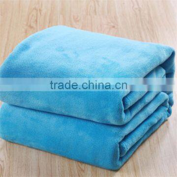 Polyester plain polar fleece Blanket