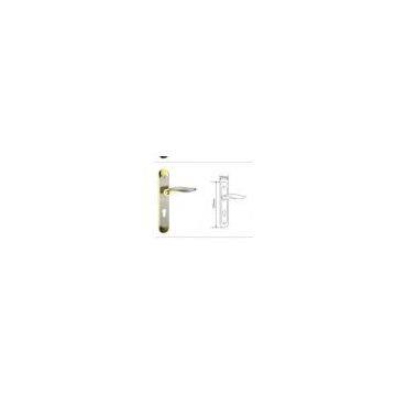 Good Feature Plate Door Lock Handle