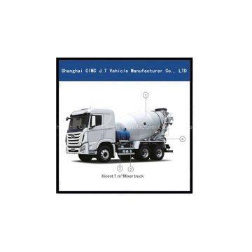 Hyundai 6X4 Mixer Truck with 7-12 M Tank