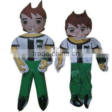 Ben 10 Boy Cartoon Shape Toys inflatable Pvc toy for children,Promotion toys