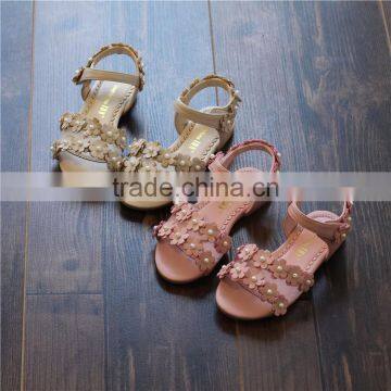 B21386A Korea Girls Super Beauty Stereo Florals Princess Sandals photo-4