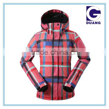 Skiing jacket plus size women ski jackets sublimation ski jacket