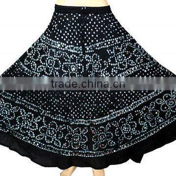 Bandhej Tie And Dye Skirts , Indian Bollywood Long Skirt