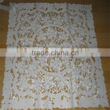 2016 hand made wholesale white wedding tablecloths