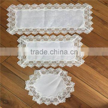 Food grade round colorful lace doilies