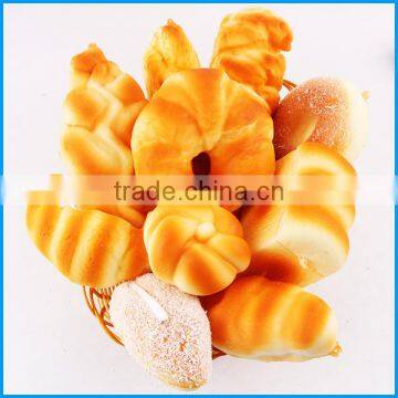 Hot selling super quality slow rising small size squishy bread toys