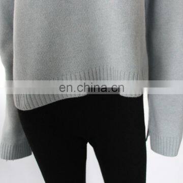 New Design Computer Knitted 100% Pure Cashmere Sweater Pullover for Ladies photo-3