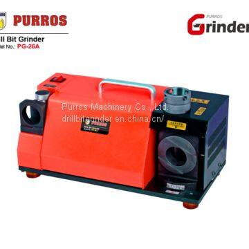 PURROS PG-26A переносной шлифовальный станок для заточки сверл, станок для заточки сверл