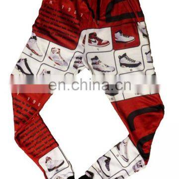 Fashion design men's jogger pants street hip-hop jogger custom jogger pants