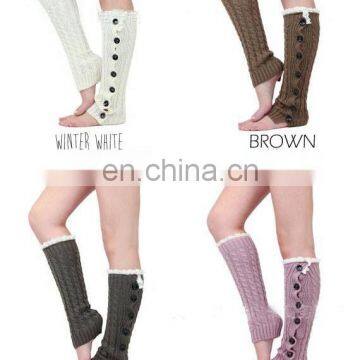 Lace Sock Warm Knitted Leggings photo-6