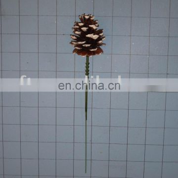 decorative pinecone pick ,christmas pinecone stick,pinone ornament