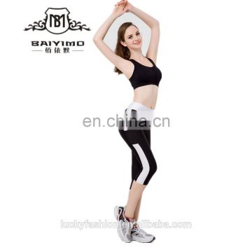 2017 Most Popular 92%Polyester 8%Spandex Fitness Custom Tights Woman Leggings