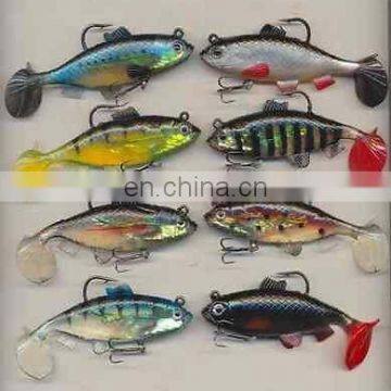 Pike Bass Fishing Soft Swim bait lures