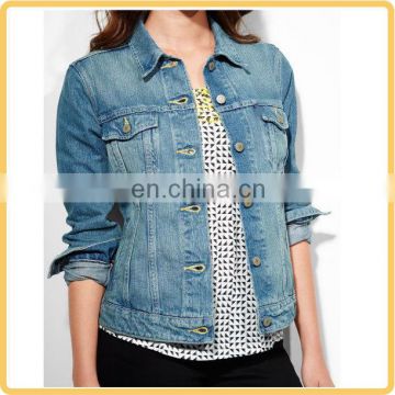 2016 fashion vintage denim jacket for women