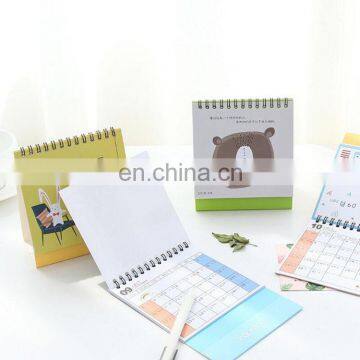 Custom Small Size Tear off Calendar With Wire Binding in High Quality Cheap Price photo-3