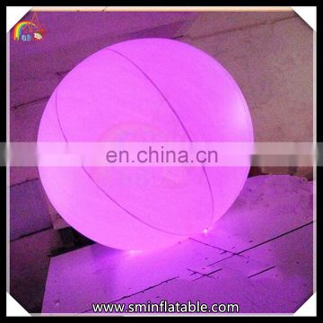 top selling druble pvc led inflatable interactive ball inflatable zygote ball for sale