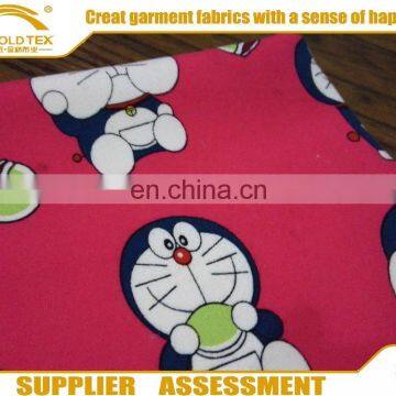 Super Soft Spandex Polyester Printed Velvet Fabric for Baby Clothes photo-3