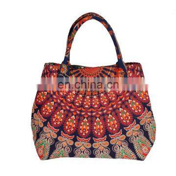 Ladies Women's Celeb Elephant Mandala Designer Shoulder Tote Bag Large Handbags