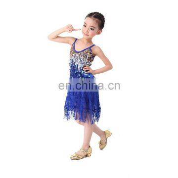 BestDance children latin ballroom dance dress girls latin dancewear costumes OEM