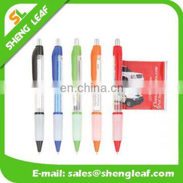 Hot design banner flag ballpens with printing